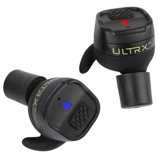 ULTRX Bionic Fuse Bluetooth Earbuds w/ Charging Case, Dark Gray
