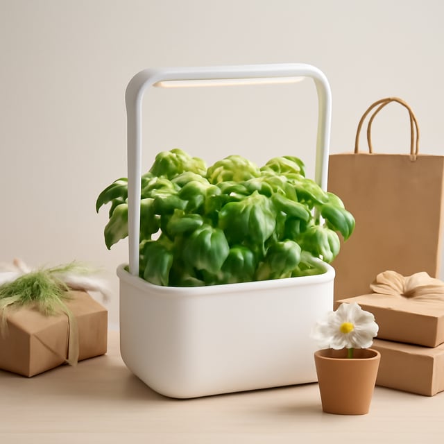 Goo Smart Garden 9 Indoor Herb Garden for Easy Kitchen Growing