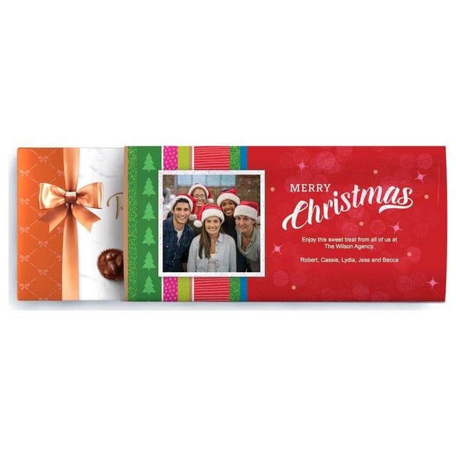 Merry Christmas Ribbon Box, 9.4 oz.