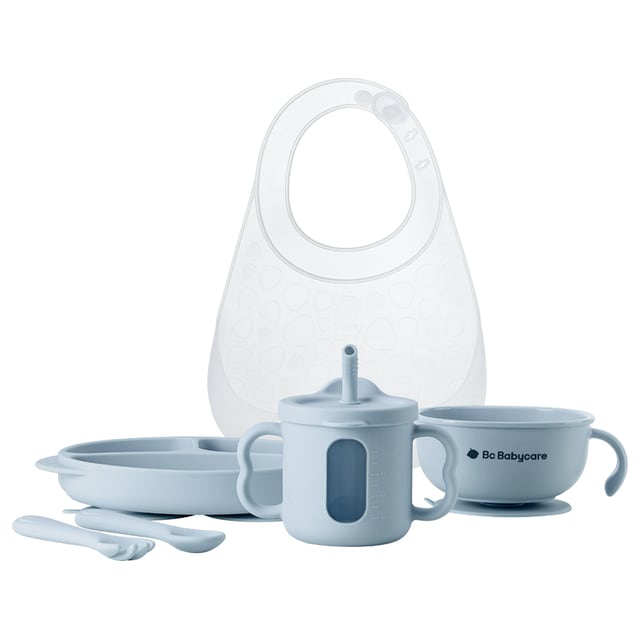Little Savor Silicone Baby Feeding Set