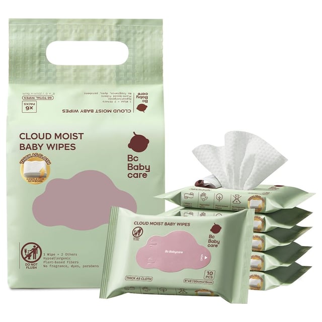 Cloud Moist Baby Wipe Travel Pack