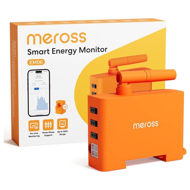 Meross Smart Energy Monitor, EM06 (EU Version)