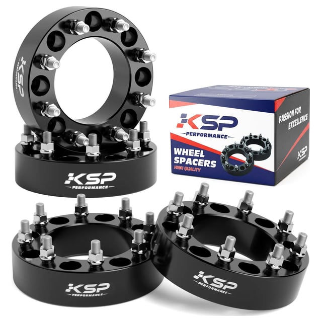 2" 8x170mm Wheel Spacers for 2003-2026 Ford F250 F350 Super Duty | M14x1.5 - KSP…