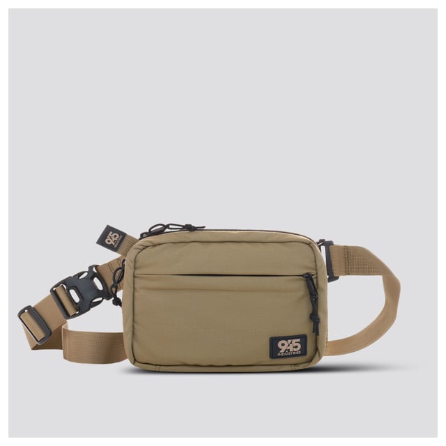 QAPS LOW PROFILE CORDURA® CONCEALMENT BAG (SMALL) DESERT SAND WITH IWB ADAPTER…